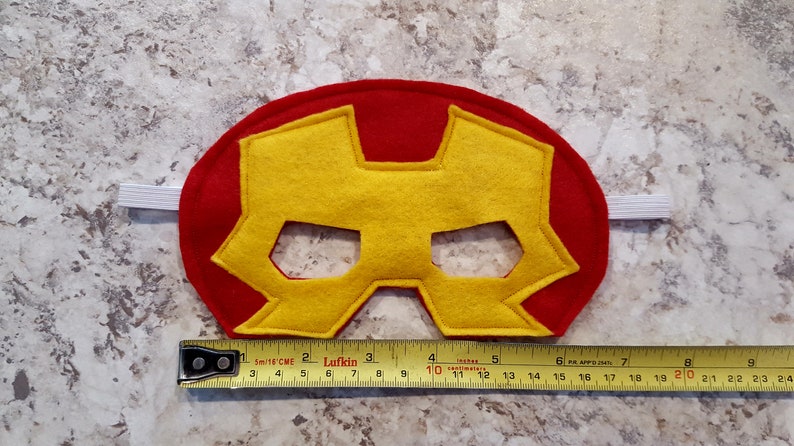 4 Pack Ironman Kids Felt Masks