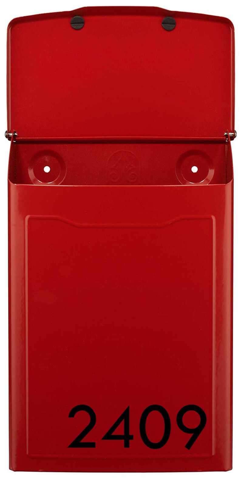 Personalized Wall Mount Mailbox Modern Contemporary Mail Box Etsy