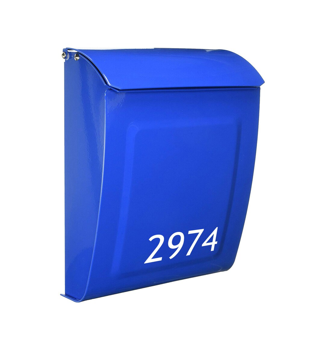 Locking Mailbox Personalized Wall Mount Mailbox Steel Letterbox