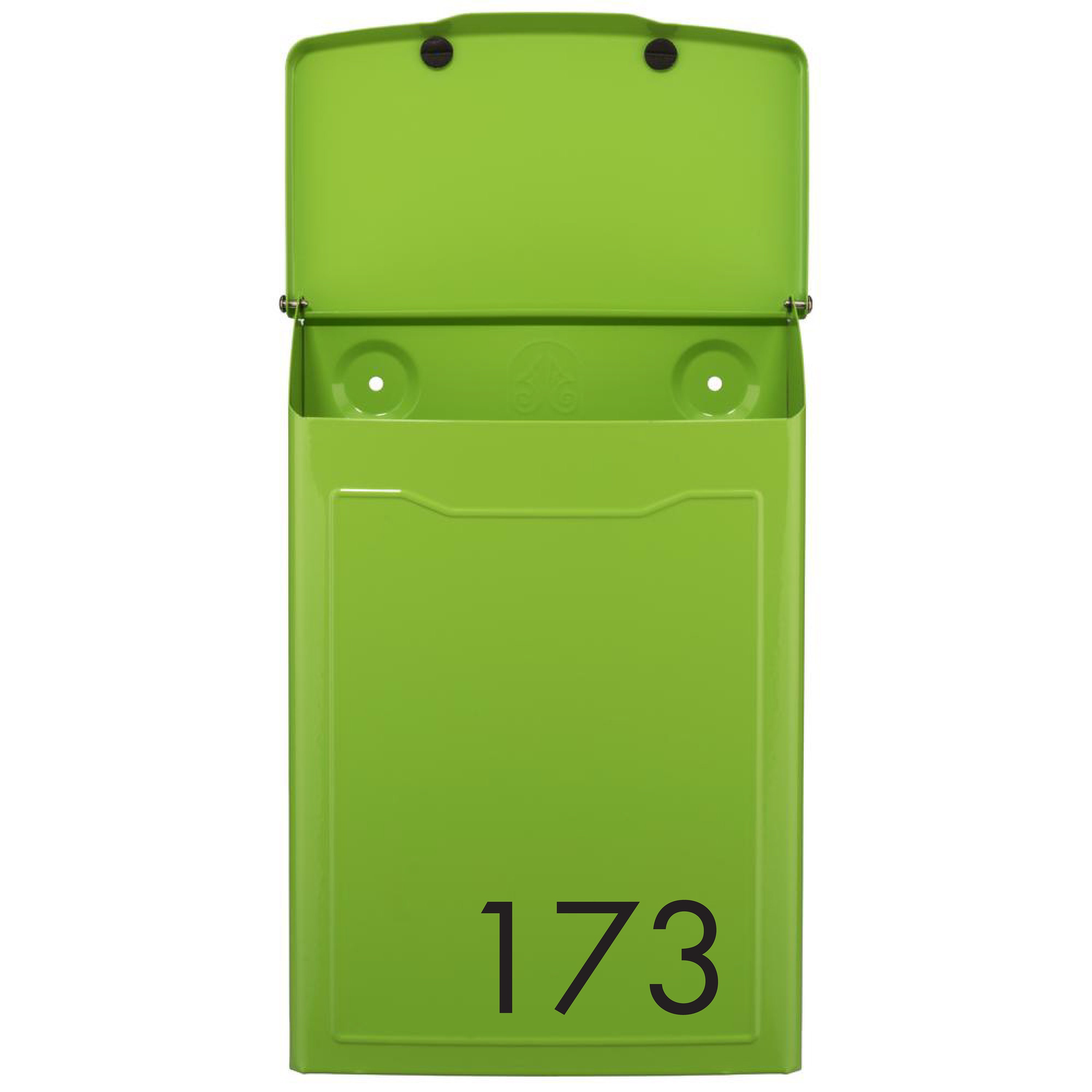 Personalized Wall Mount Mailbox Modern Contemporary Mail Box Etsy