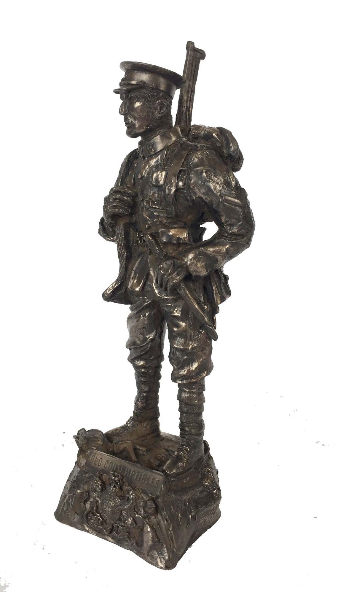 WW1 Old Contemptible Cold Cast Bronze Military Statue Etsy UK