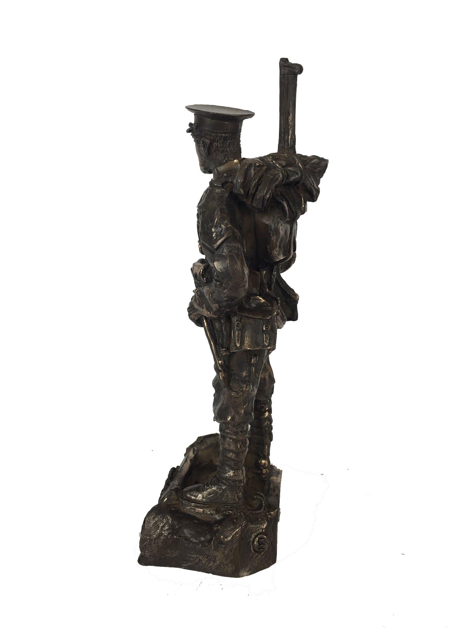 WW1 Old Contemptible Cold Cast Bronze Military Statue Etsy UK