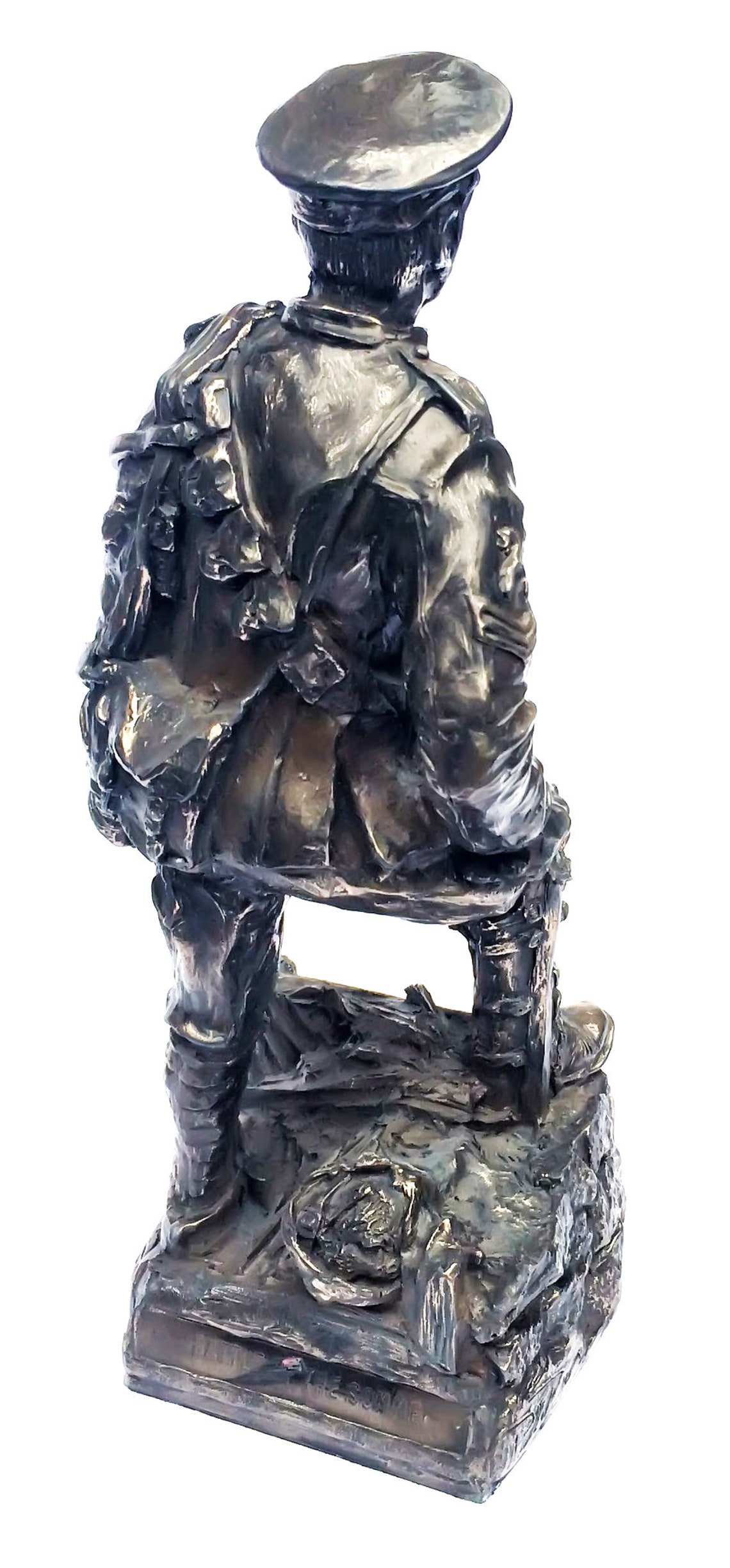 WW1 Horse Gunner Cold Cast Bronze Military Statue Sculpture | Etsy