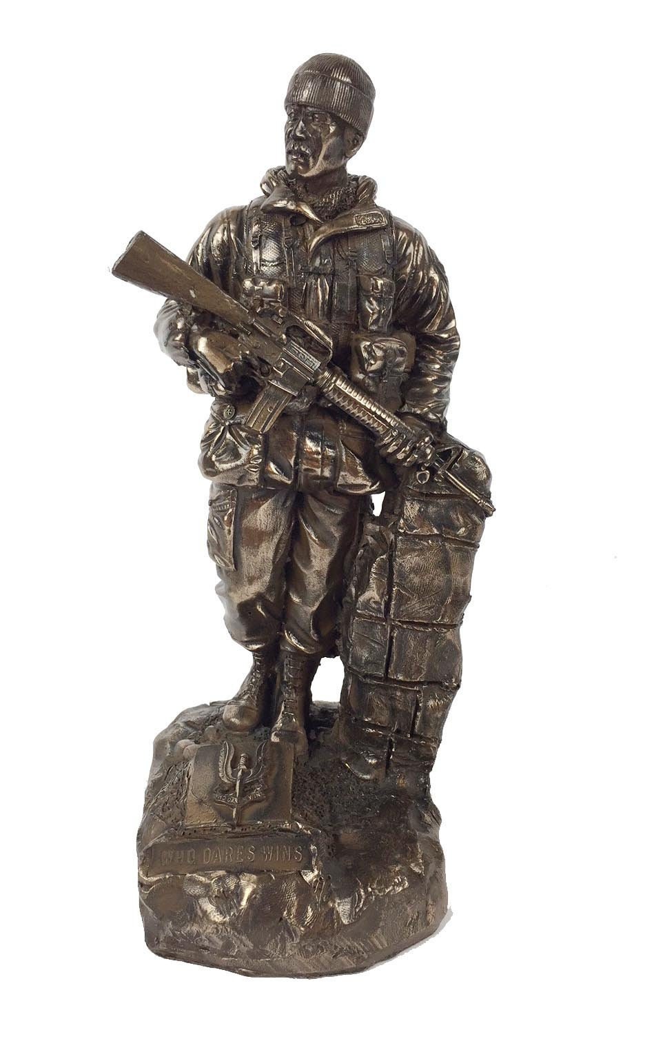 SAS Trooper Soldier Cold Cast Bronze Military Statue Sculpture Etsy UK