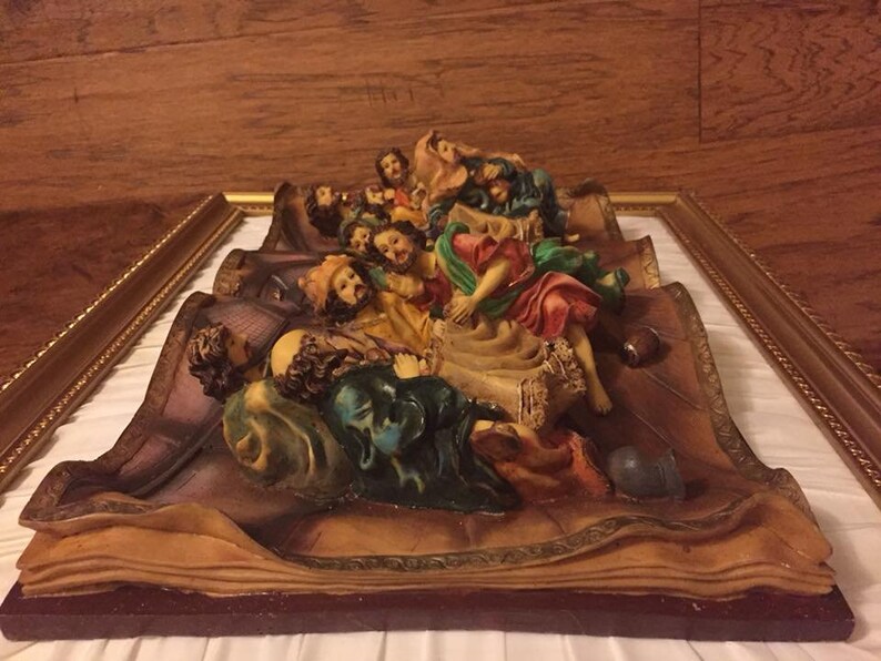 The last supper 3D wall decor Etsy