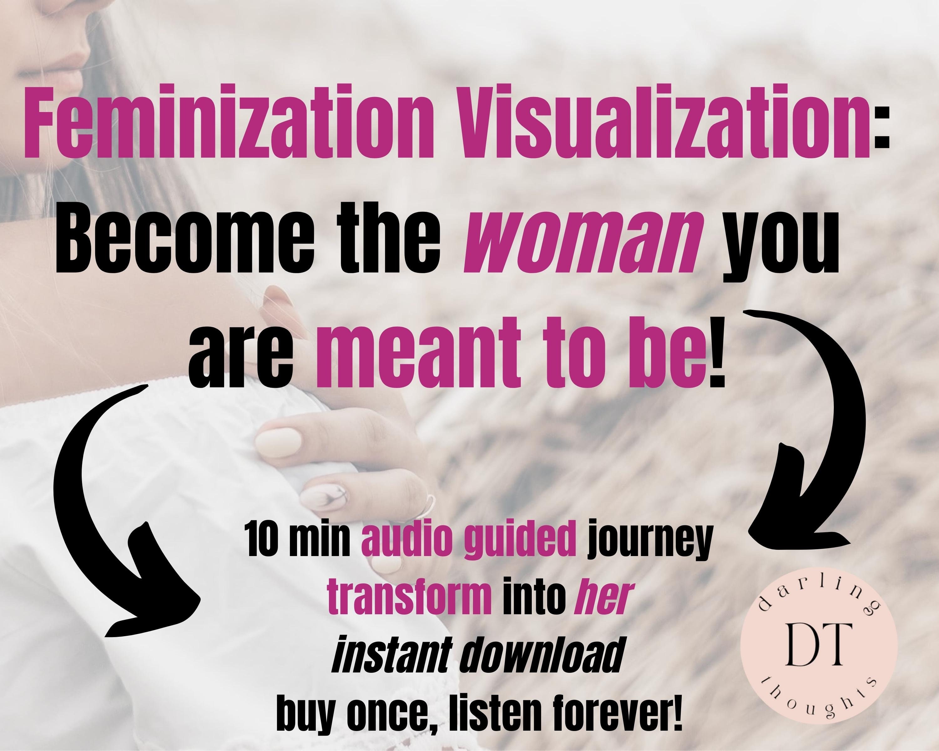 Feminization Visualization Become the Woman You Are Meant to - Etsy