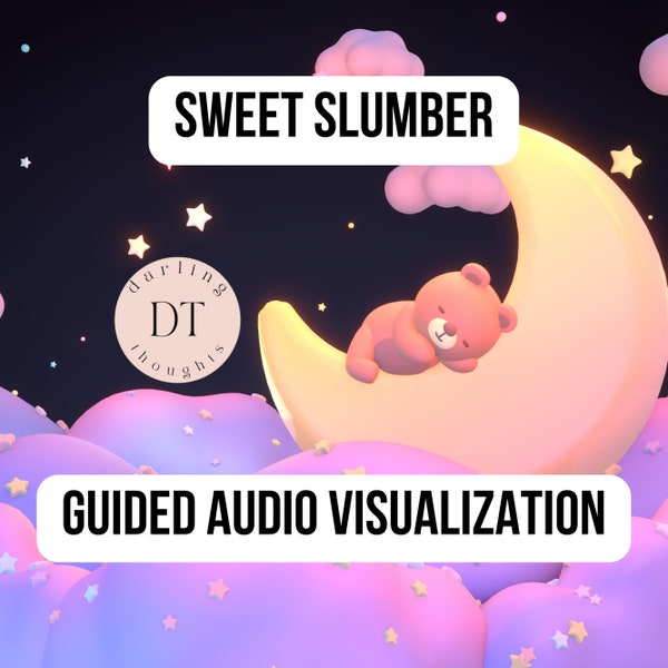 ABDL Sweet Slumber - Bedtime Guided Visualization - Comforting, ASMR style hypnotic and dreamy audio.