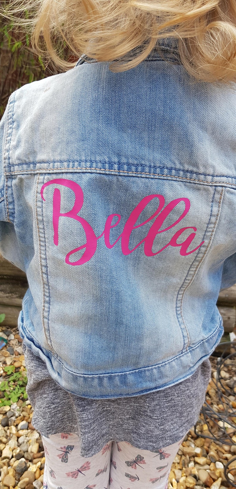 Personalised Iron on Decals Small 160mm X 80mm Premium HTV Etsy UK