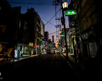 Print - Limited edition - Sunset in Kagoshima