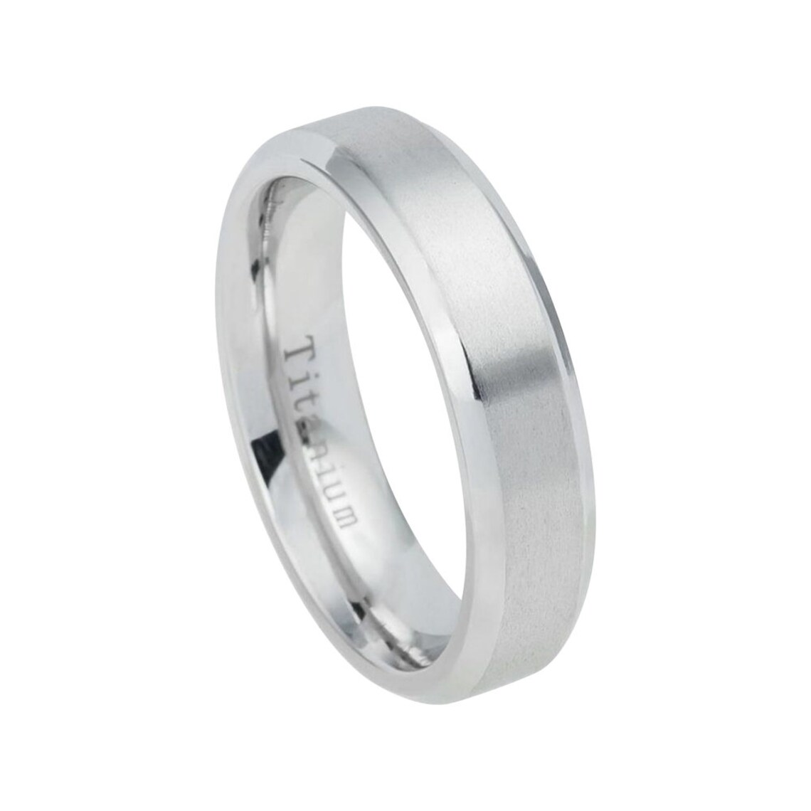 Black Platng Weddng Party Band Ttanum Steel Men Women Couple Rngs