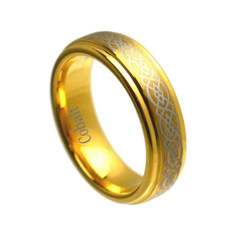 18K Gold Plated Celtic Band