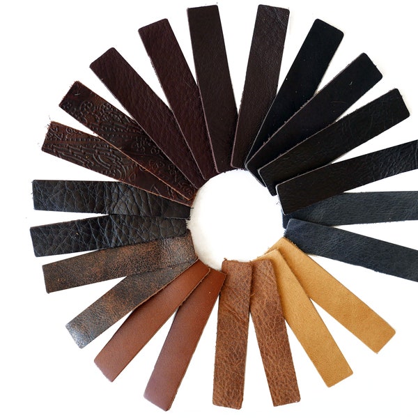 Leather Earring Blanks-Leather Strips- Sticks- Drop- Simple- Earrings-Rustic Boho Chic -2.5" Pre-Cut Earrings-Diy Craft Supplies