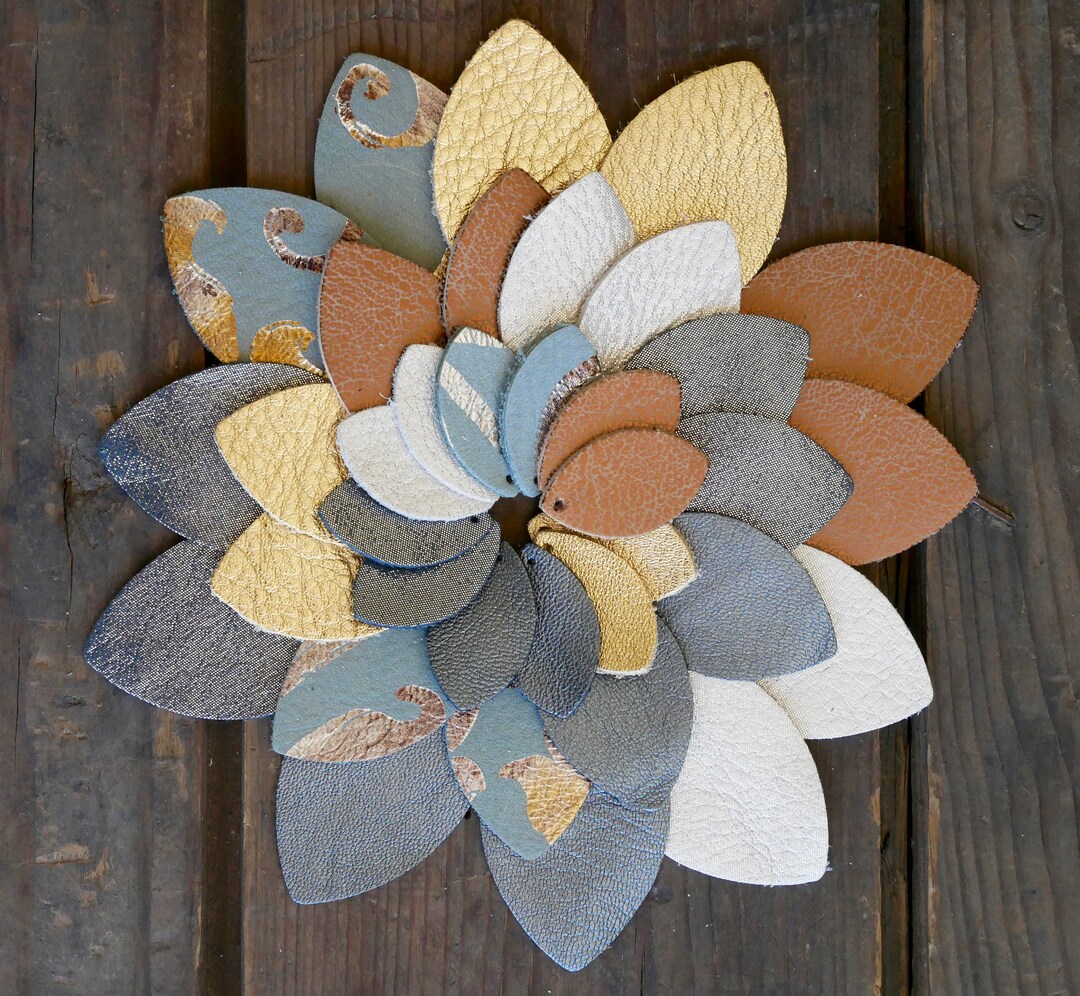 Leather Earringsleather Teardrop Earringsleather Earring Blanks