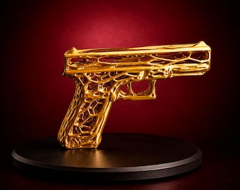 Modern Contemporary Sculpture - Voroni  Pop Art Non-Functional Collectible Sculpture- Unique Home and Office Decor