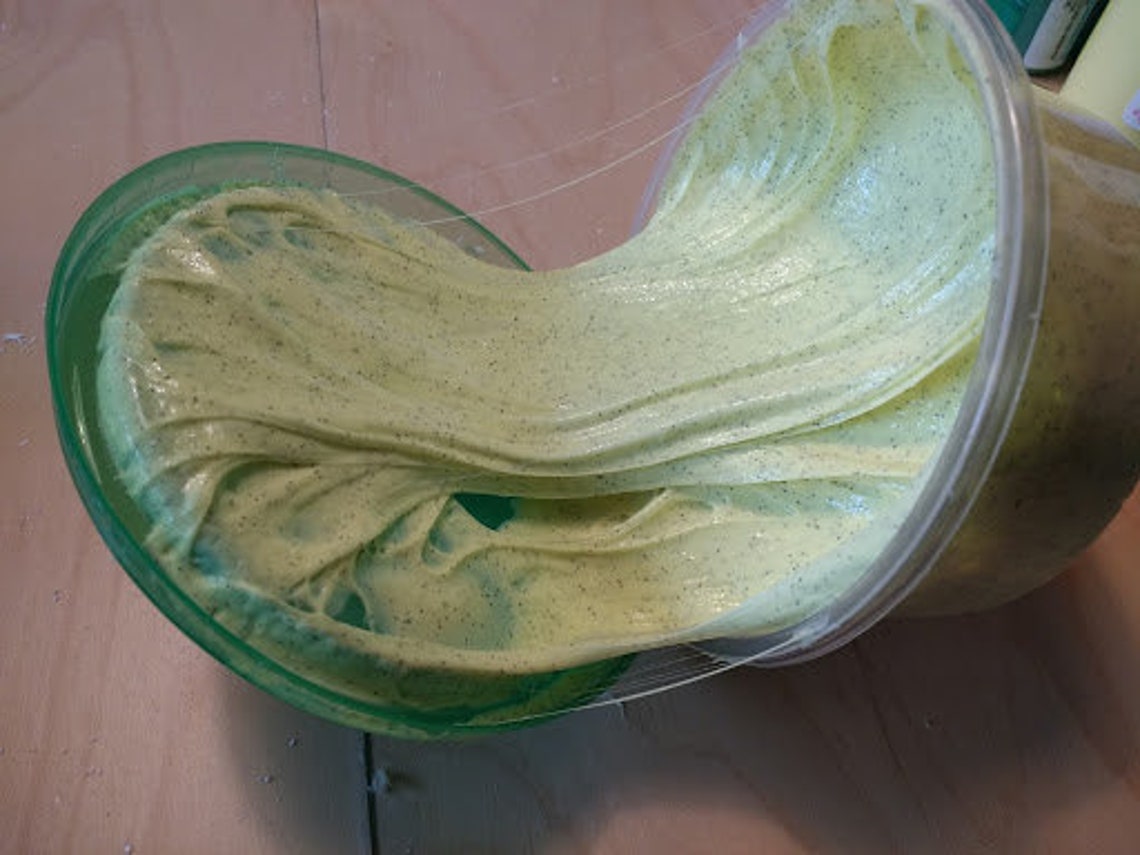 8oz Tropical Cream Cheese Slime Custom Colors Handcrafted Etsy