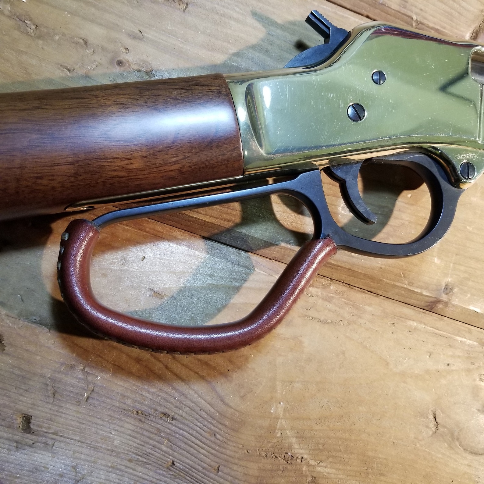HENRY Rifle Leather LeverAction Wrap Kit DIY Lever Wrap for Etsy