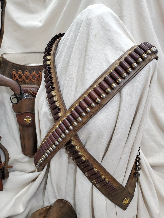 Folk Hero Bandolier Bullet Belt Etsy