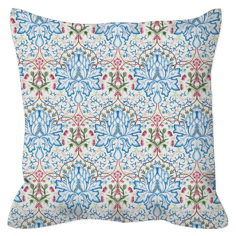 Jaipur Outdoor Pillows William Morris Design Patio Garden Etsy