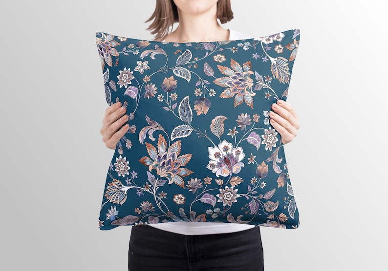 Tarragonia Oriental Peony Pillow Cover - Thumbnail 4