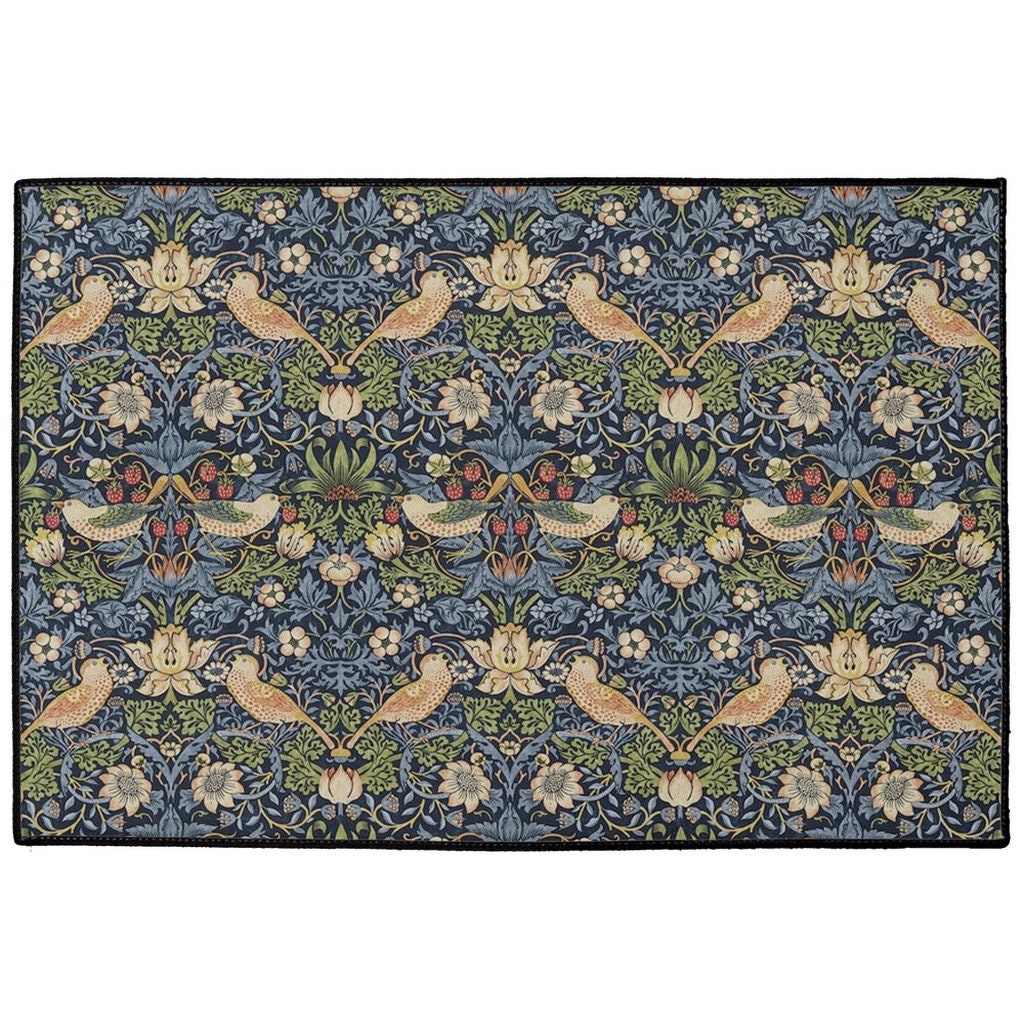 William Morris Floor Mat Waterproof Indoor Outdoor Door Mat Etsy