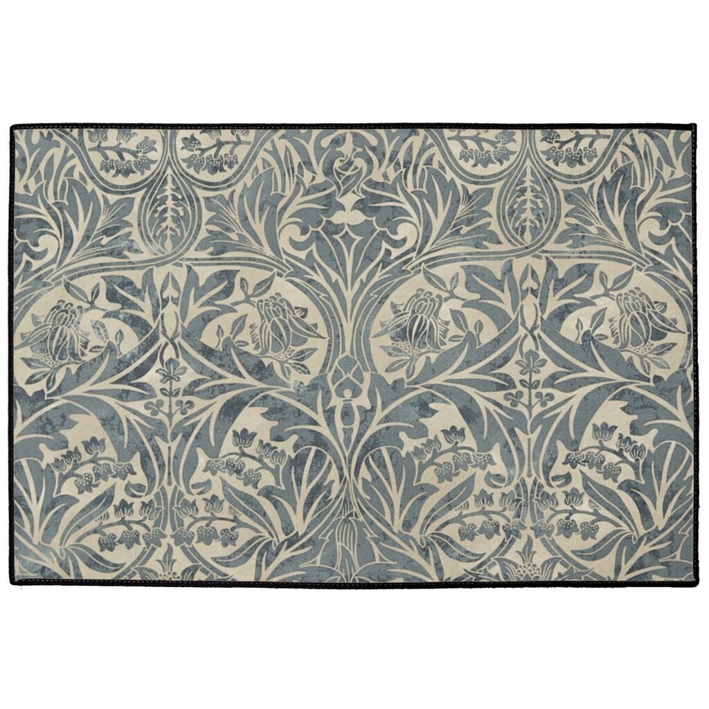 William Morris Floor Mat Waterproof Indoor Outdoor Door Mat Etsy