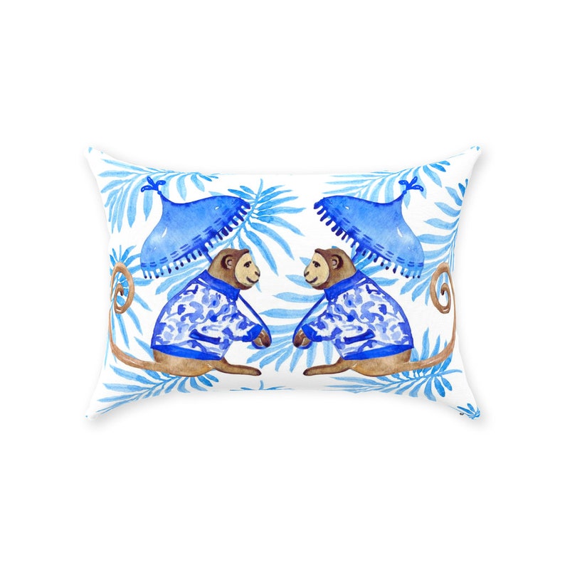 Tarragonia Monkey Palm Pillow Cover