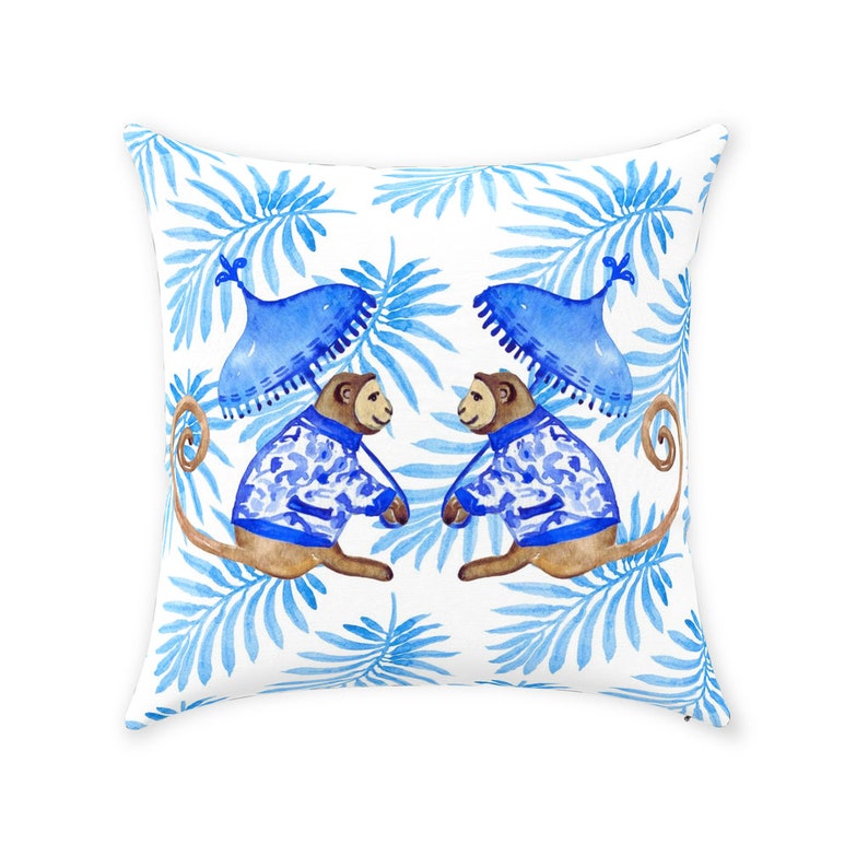 Tarragonia Monkey Palm Pillow Cover - Thumbnail 2