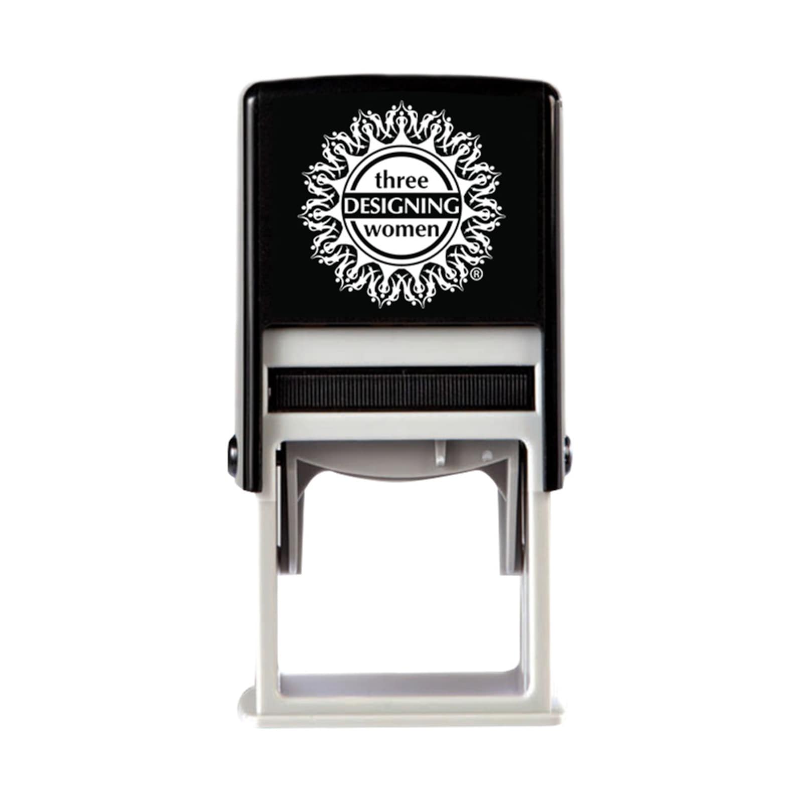 Three Designing Women Selfinking Custom Stamp Device & Black Ink