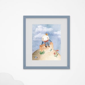 Humpty Dumpty an der Wand, Bild für Babyzimmer, Kinderlieder Drucke, digitaler Download, printable, Gender Neutral