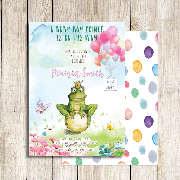 Frog Baby Shower - Etsy