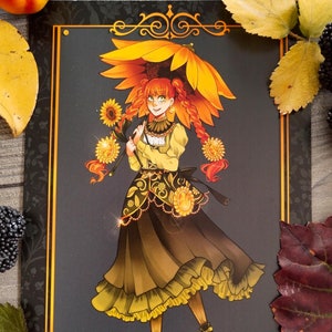 Tournesol • Print - illustration carte postale