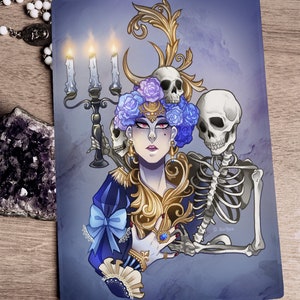 Baroque • Print - illustration carte postale