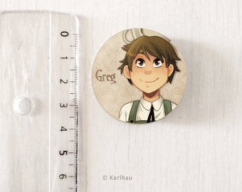 Badge • Greg - Over the garden wall