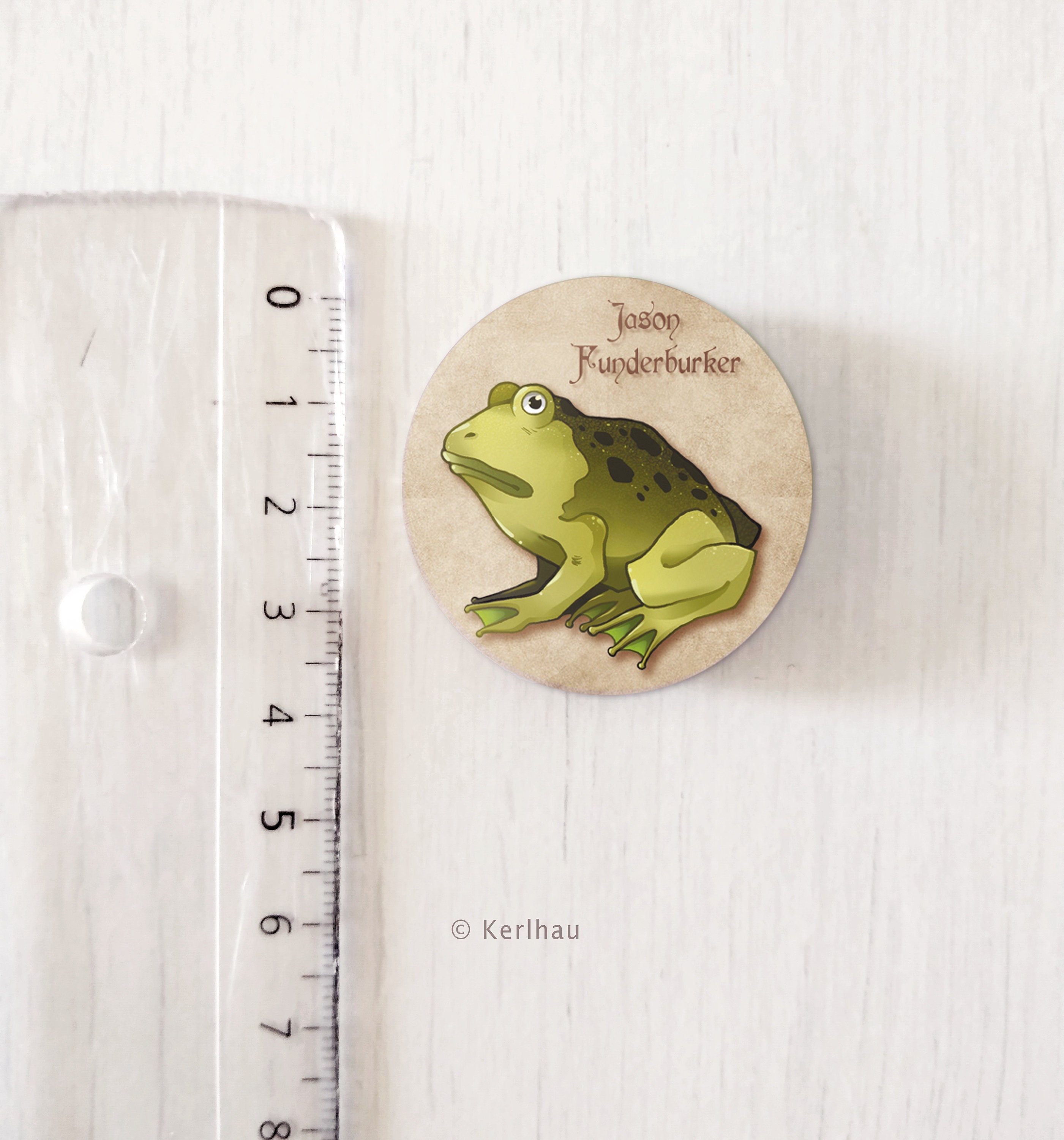 Badge • Jason Funderberker - Over the garden wall