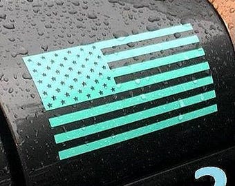 American Flag Vinyl Decal | Car, Truck, Laptop Sticker