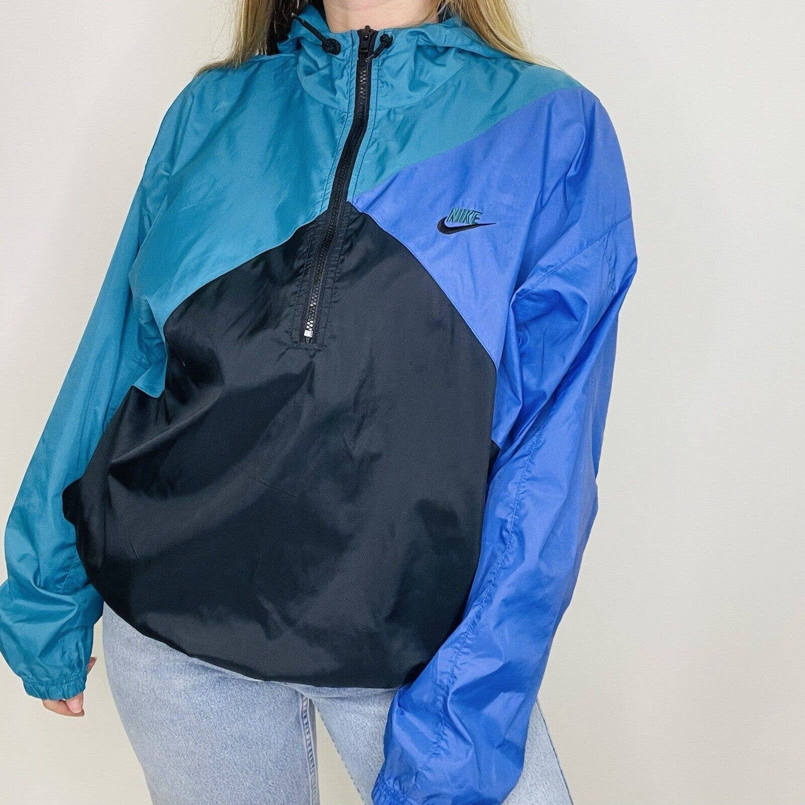 Nike half zip windbreaker Clearance