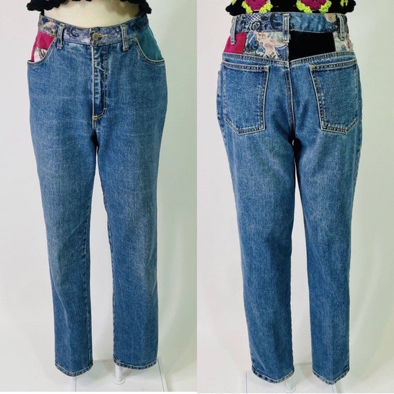 Vintage Patched Floral Jeans | Breaker | USA Made… - image 1