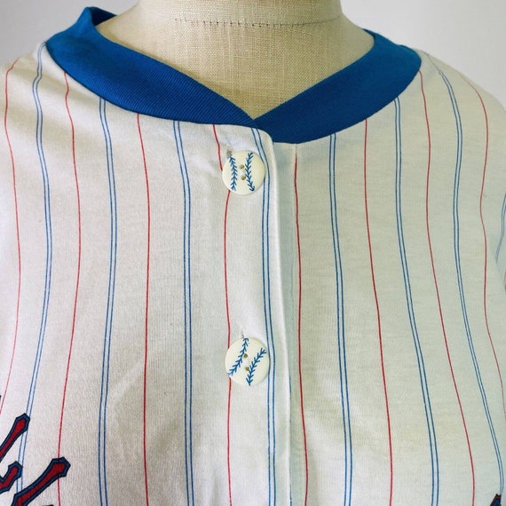 Vintage Baseball Jersey For Sleeping T-Shirt | Dr… - image 7