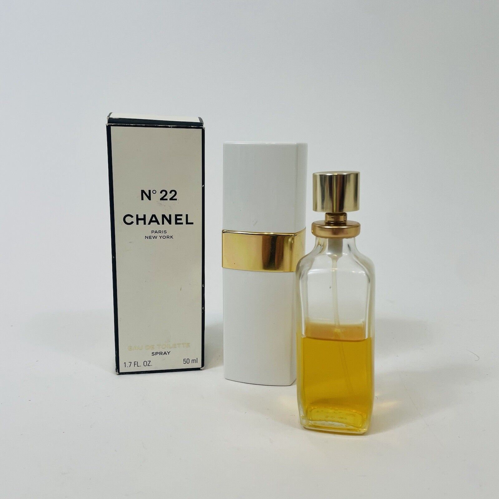 Vintage Chanel No 22 Eau De Toilette Spray 50 Ml 1.7oz -  Israel