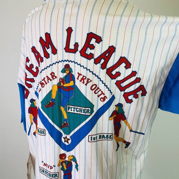 Vintage Baseball Jersey For Sleeping T-Shirt | Dr… - image 3