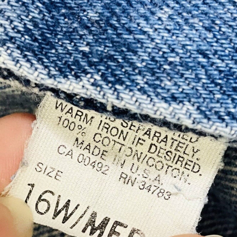 Vintage Lee Jeans USA Made High Rise Relaxed Tapered Etsy