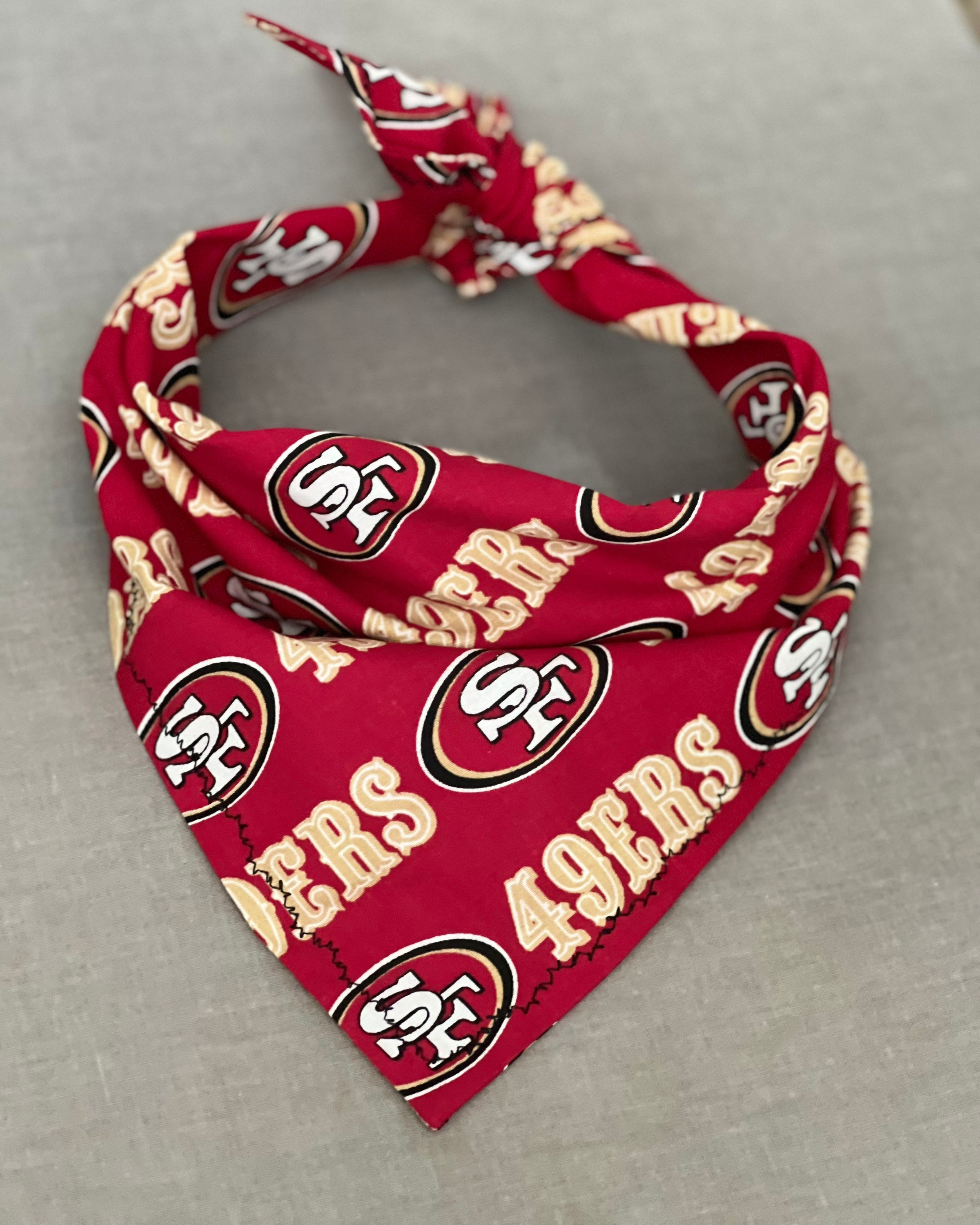NFL Bandana - San Francisco 49ers - Football - Custom Order