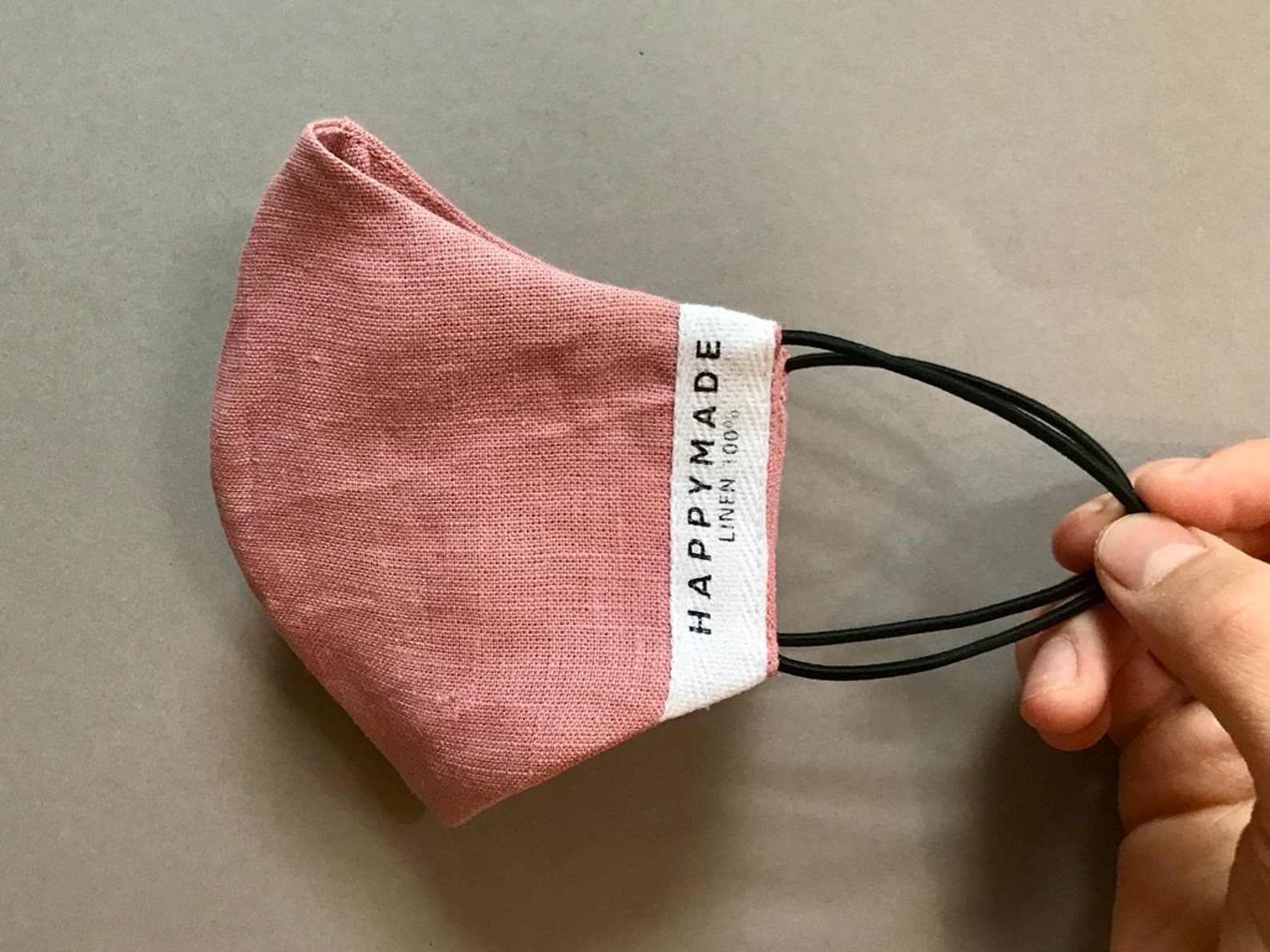 Ready to Ship Linen Dust Protection Mask / 3 Layers Washable Outdoor