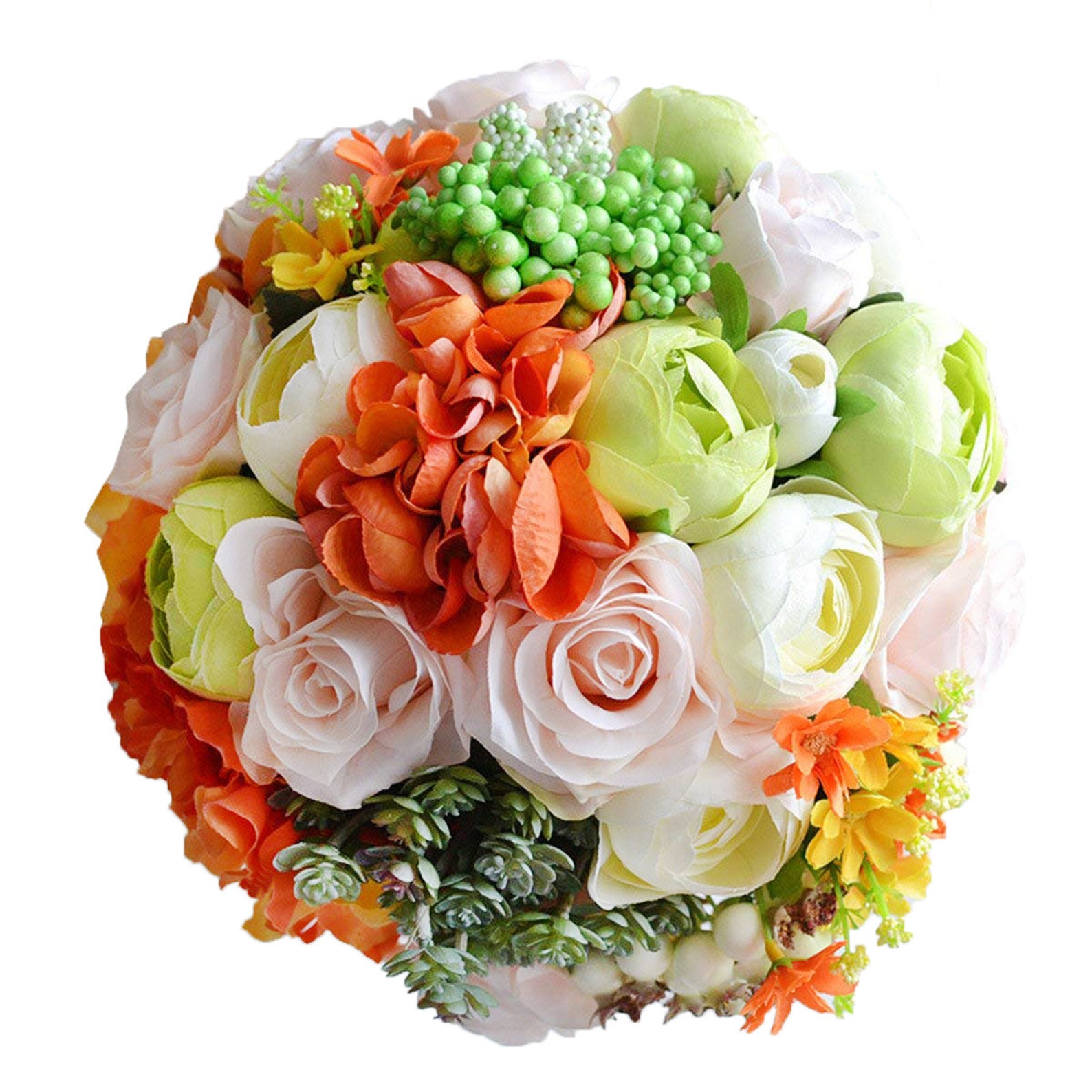 Artificial Real Touch Flowers Wedding Bridal Bouquet Pink Etsy