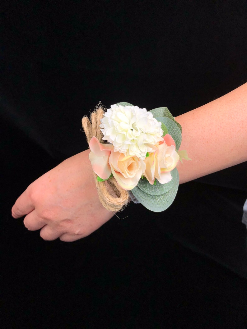 Blush Pink Peony Real Touch White Roses Lily Bridal Bouquet Bridesmaid Flowers Wrist Corsage Boutonniere for Spring Garden Wedding Prom