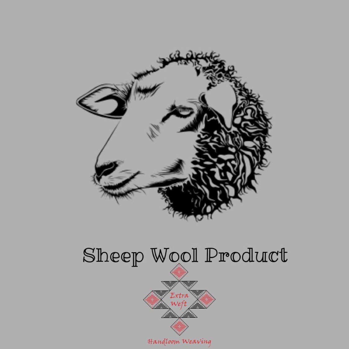 BAYA Wool Blanket Black Brown Throw Etsy