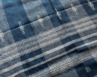 ANKIT | Manta de lã | Creme com preto | Cobertor