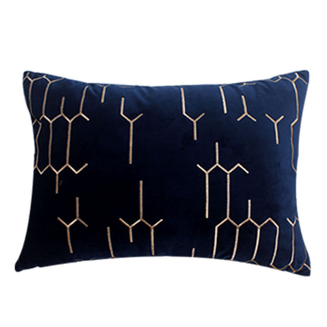 Throw Pillows Blue Throw Pillow navy Pillow Velvet Pillows Etsy