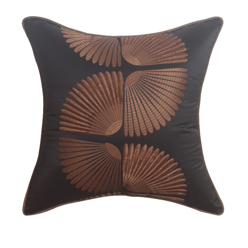 High End Pillow Cover, Embroidered Soft Cushion Pillow ...