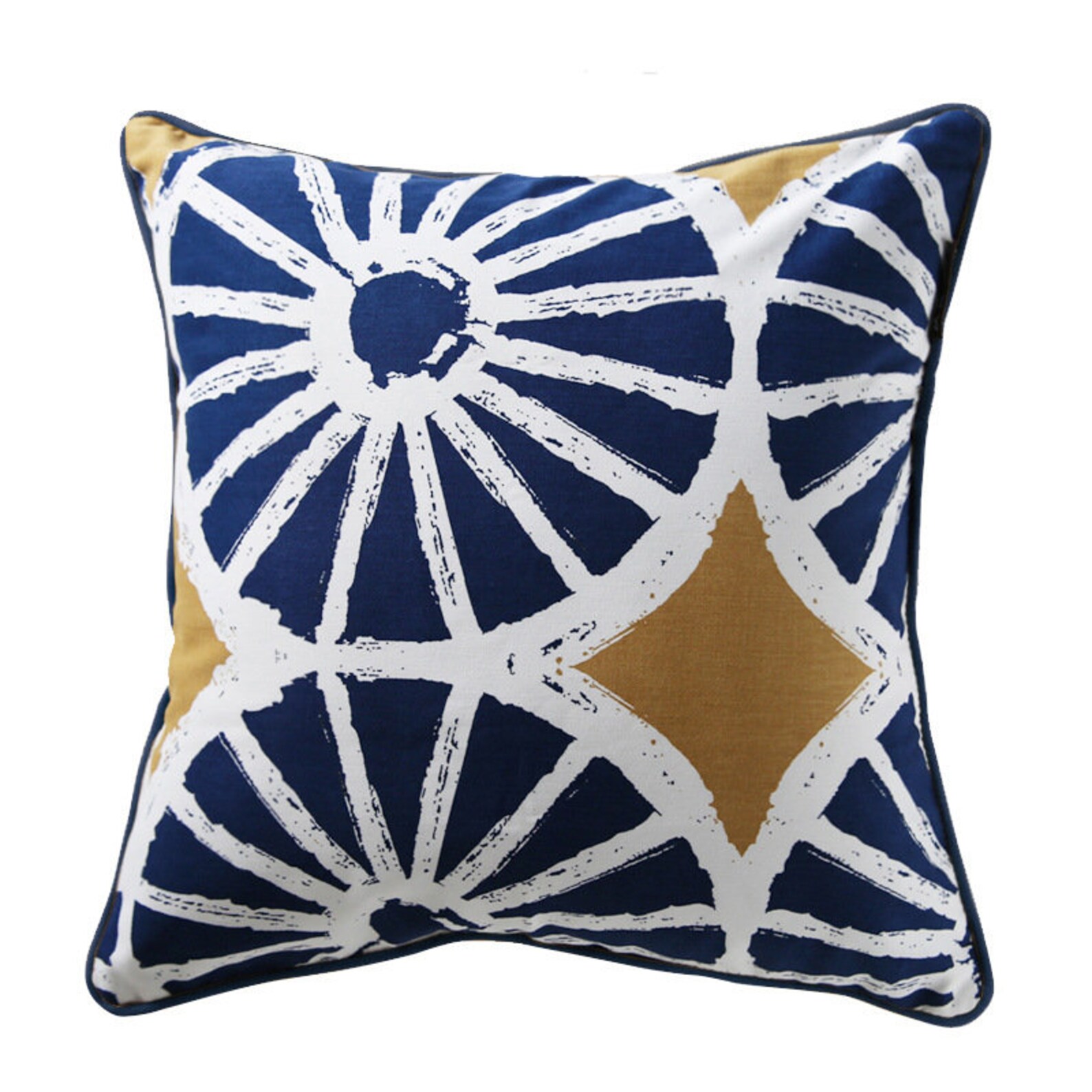 Blue Pillow Covers Navy Blue Pillow Cover Throw Pillow Etsy